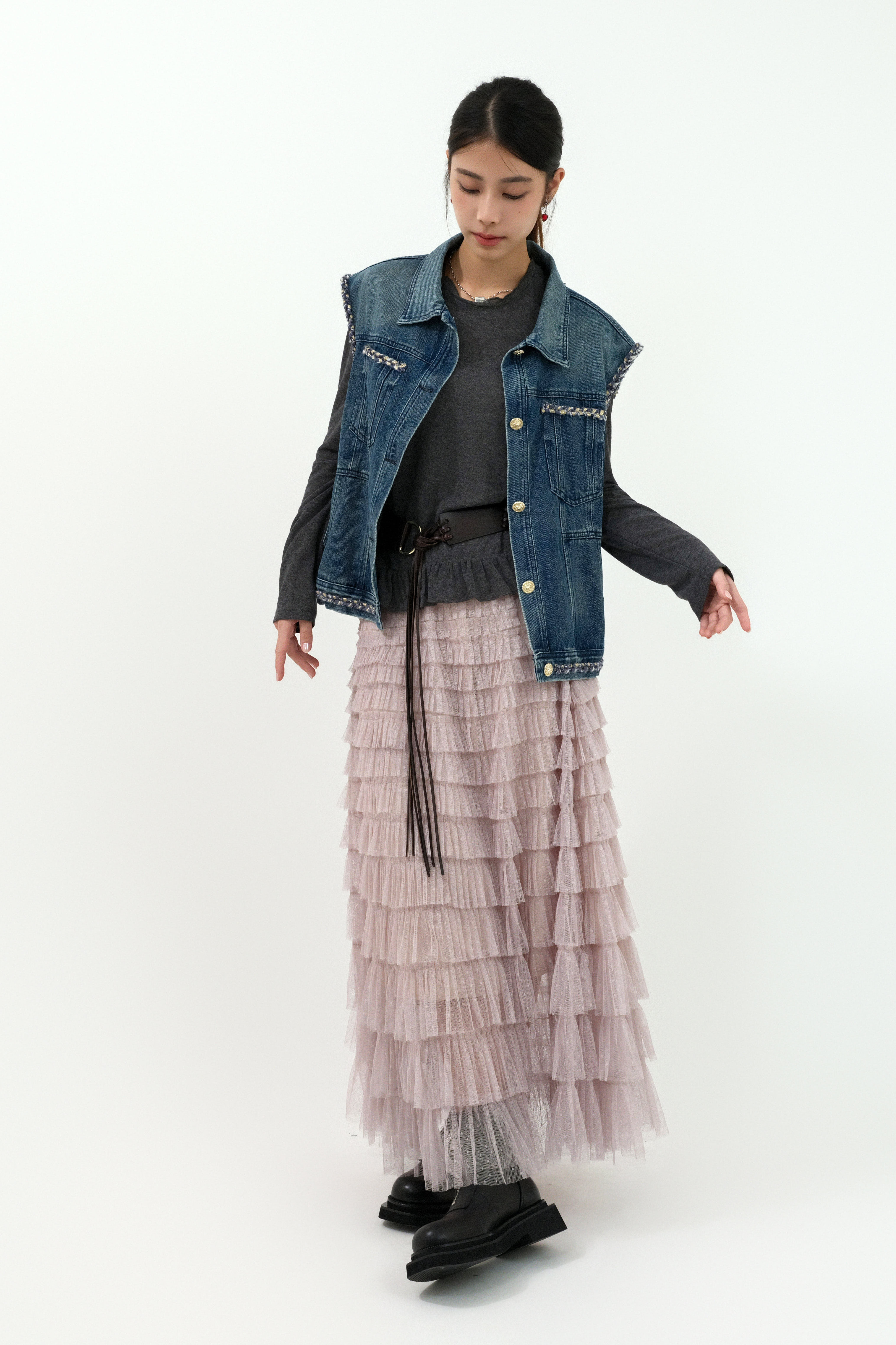 FW25_0021（外套＋上衣＋半截裙）