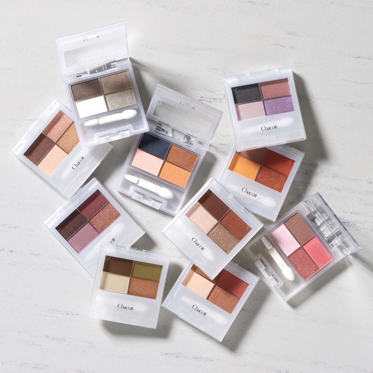 日本1月連線| Chacott 四色眼影盤