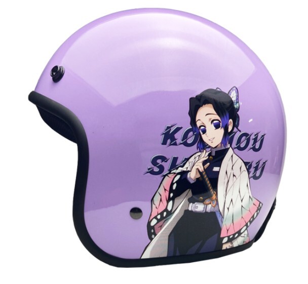 EVO 鬼滅之刃 聯名款 復古半罩安全帽