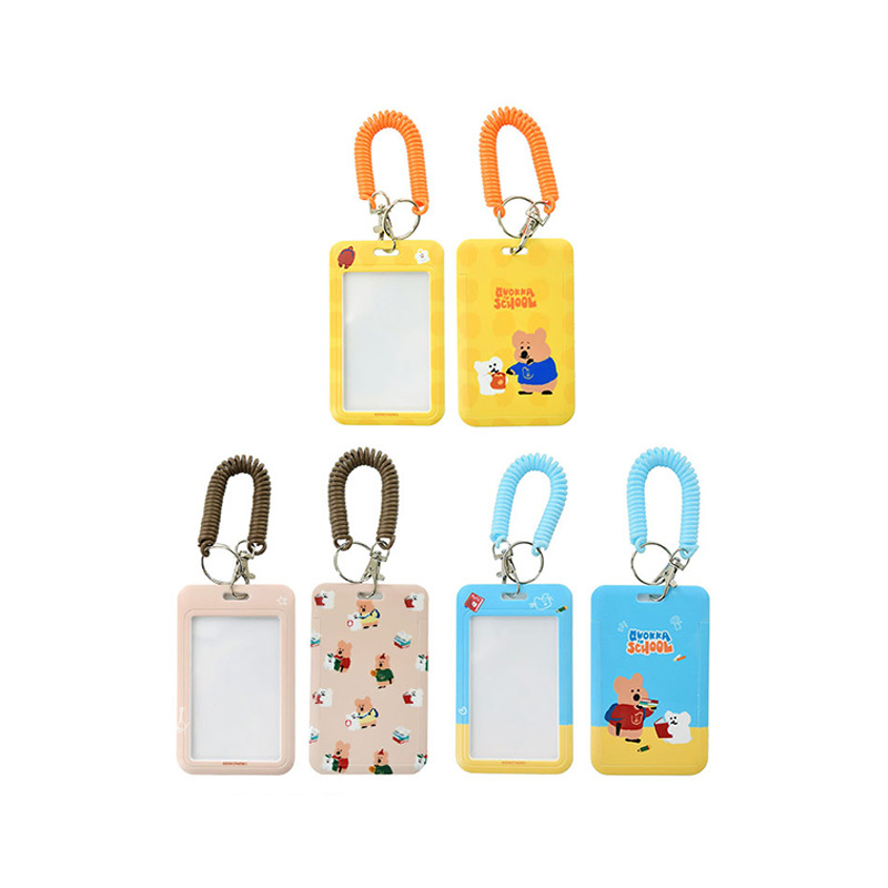 【Dinotaeng】呆萌町 直式滑蓋卡夾