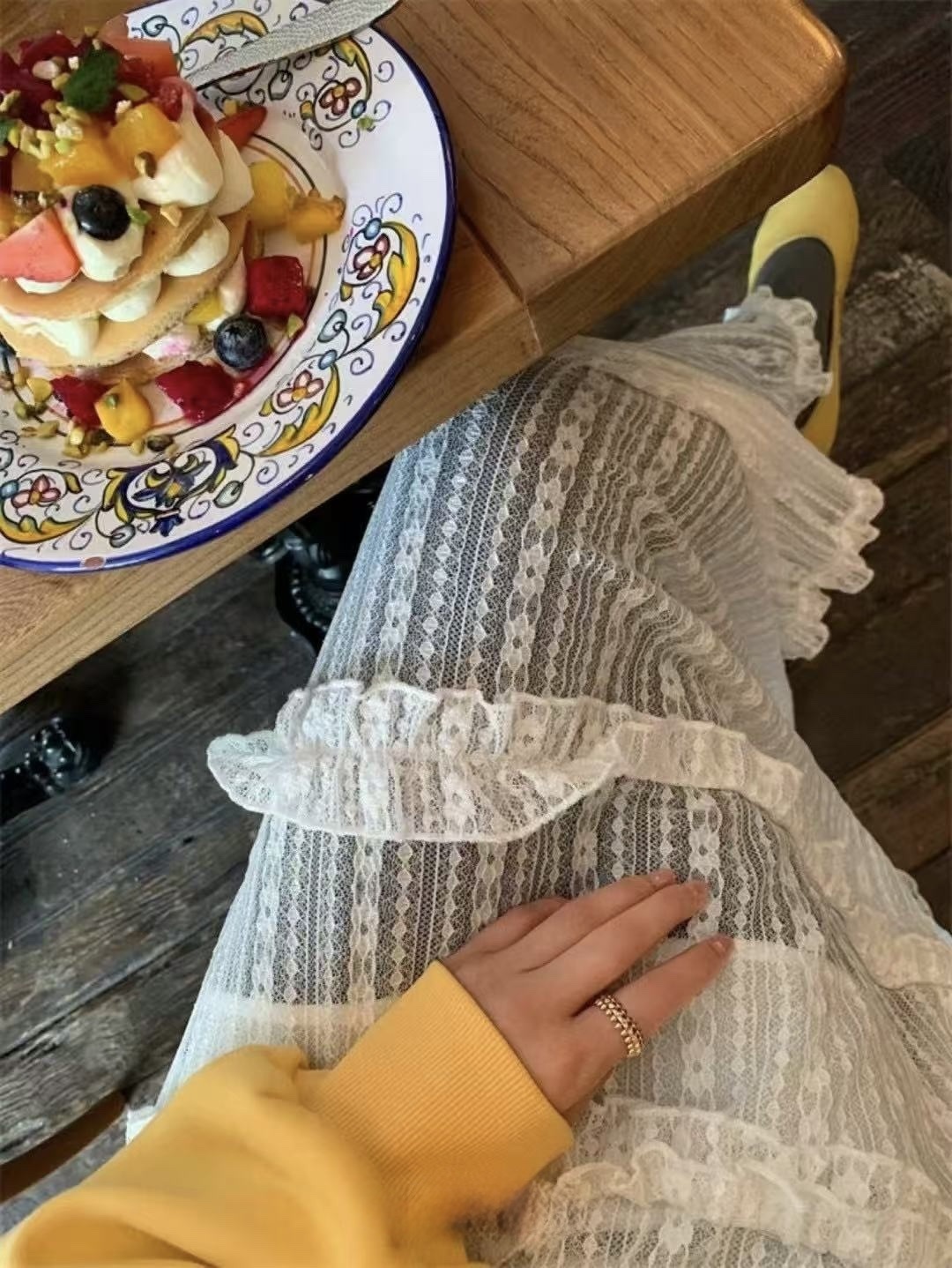 825 唯美蕾絲長裙