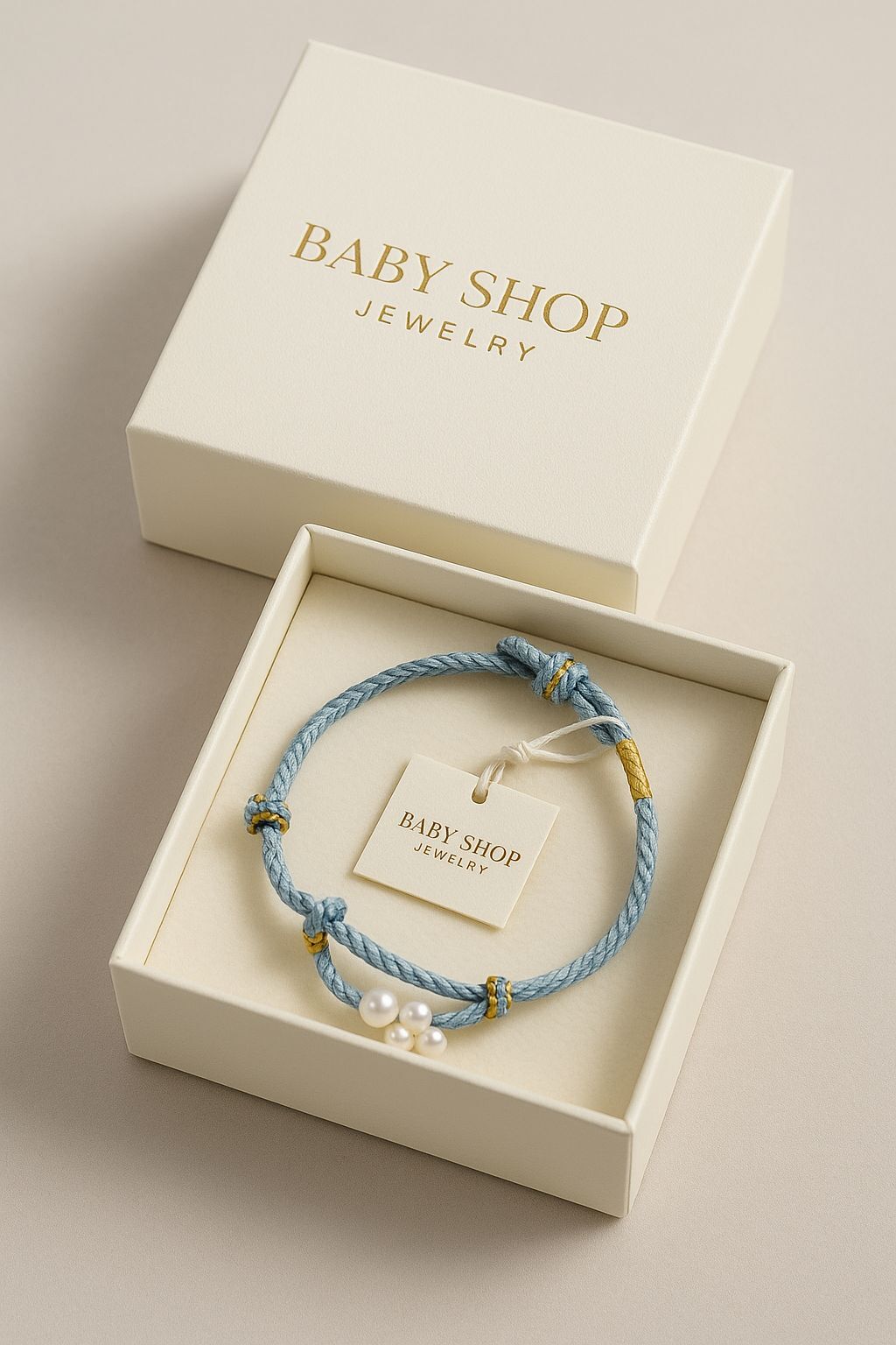 【預購】KK091104 珍珠編織手繩