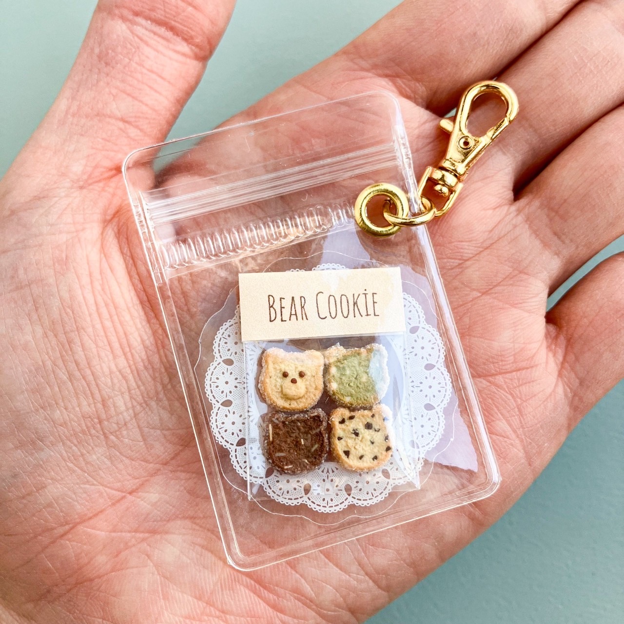 [mapu] 熊熊鑽石餅乾吊飾 | NO.24