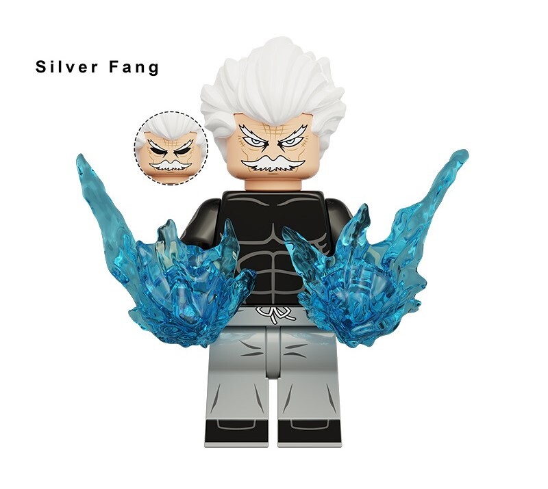 One Punch Man Silver Fang Custom Minifigures Minifigs Fit Lego KDL841 K2263