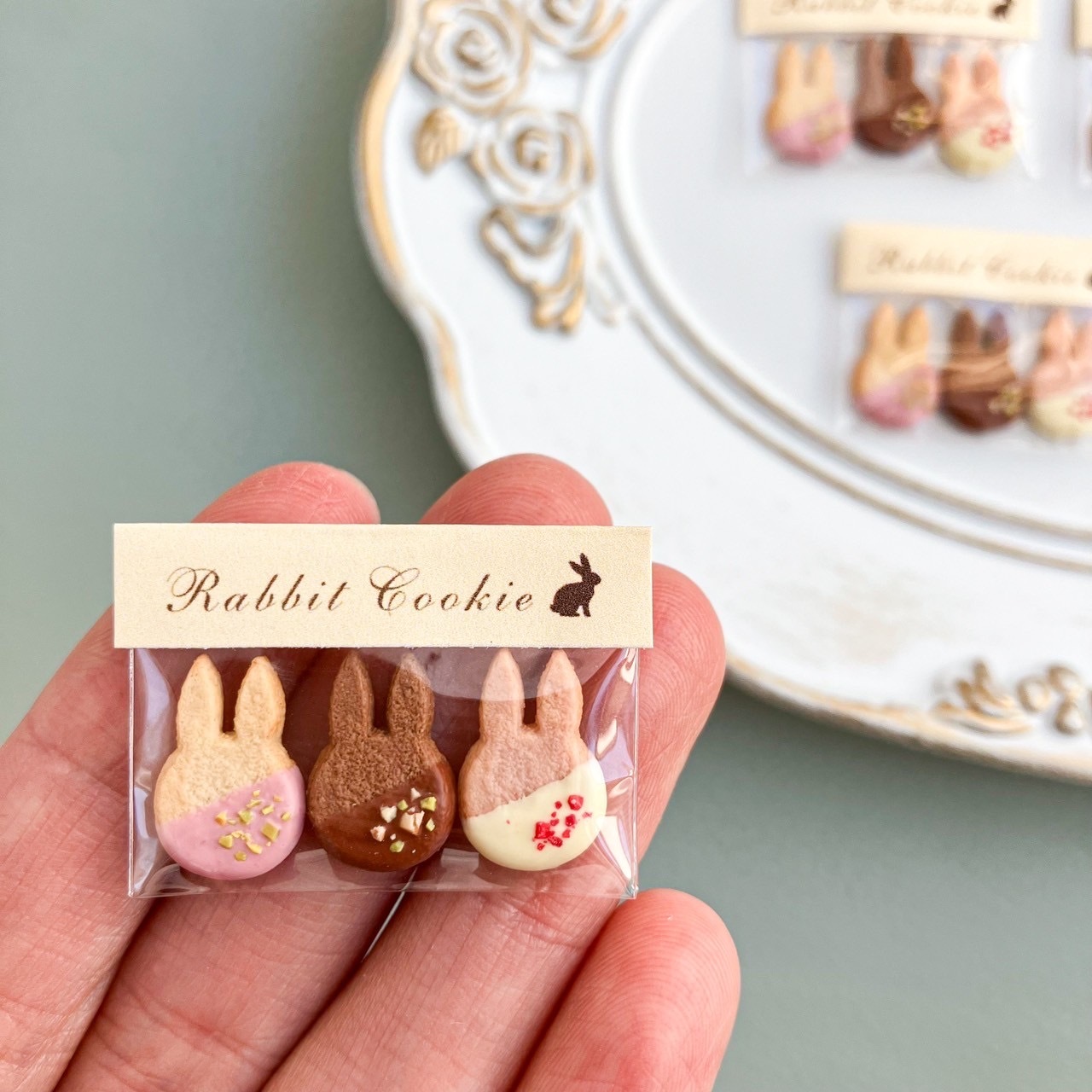 [mapu] 兔子巧克力餅乾 | 觀賞用 | NO.31