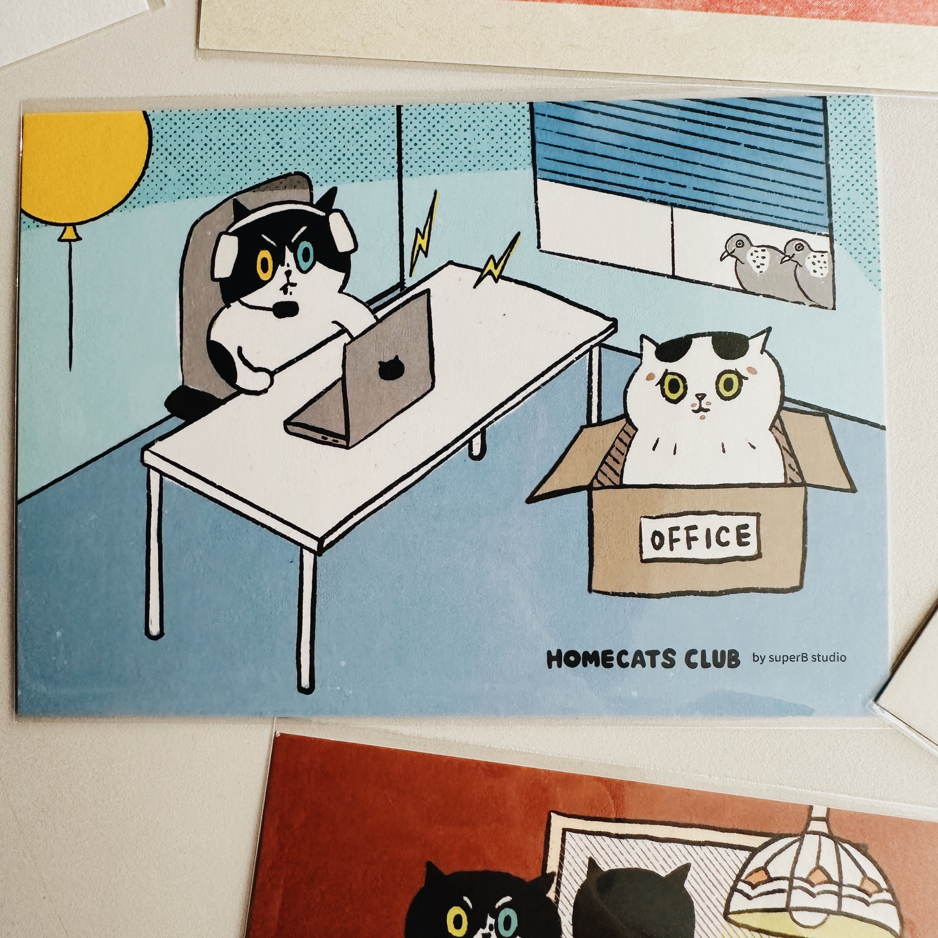 電競少年 明信片｜superB studio