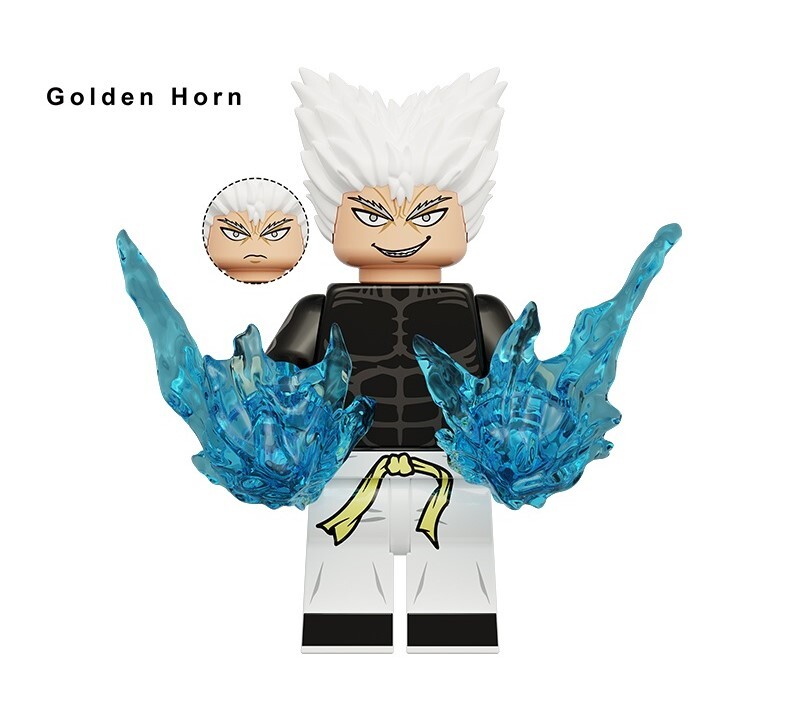One Punch Man Golden Horn Custom Minifigures Minifigs Fit Lego KDL841 K2269