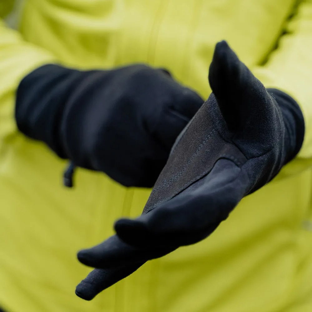 icebreaker Sierra 保暖刷毛觸控手套-RF200 黑 25FW