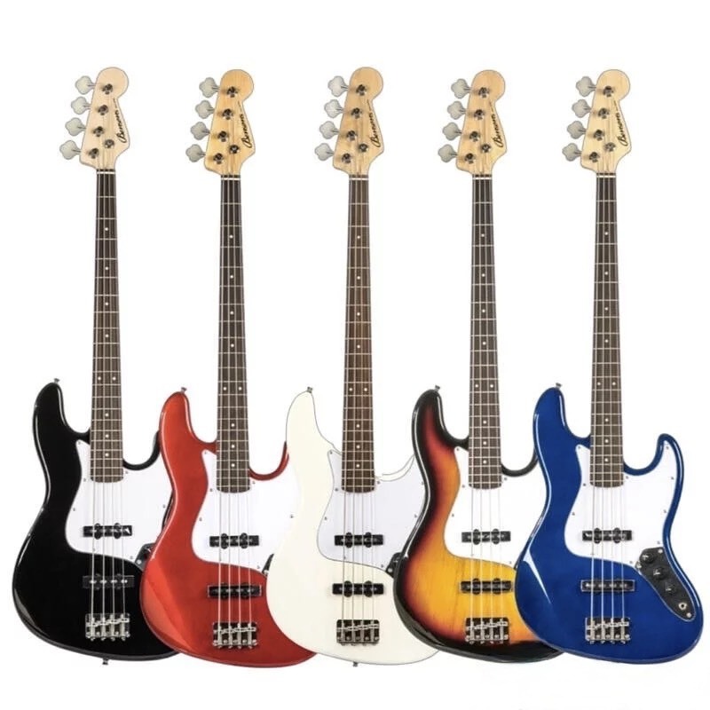 Bensons Bensons 電貝士 JAZZ BASS BK 黑色 入門貝斯 四色可選 — 三峽吉他 / Bass｜YA! 玩音樂