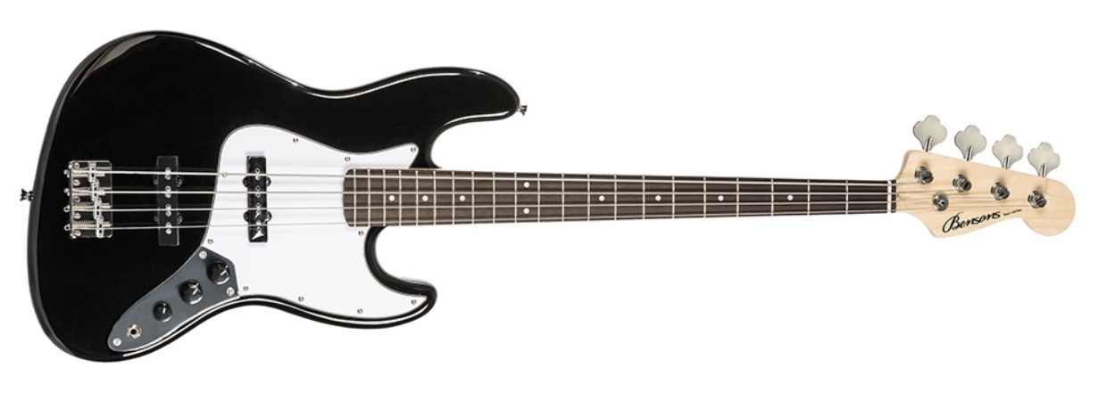 Bensons Bensons 電貝士 JAZZ BASS BK 黑色 入門貝斯 四色可選 第 2 張圖片｜三峽吉他 / Bass