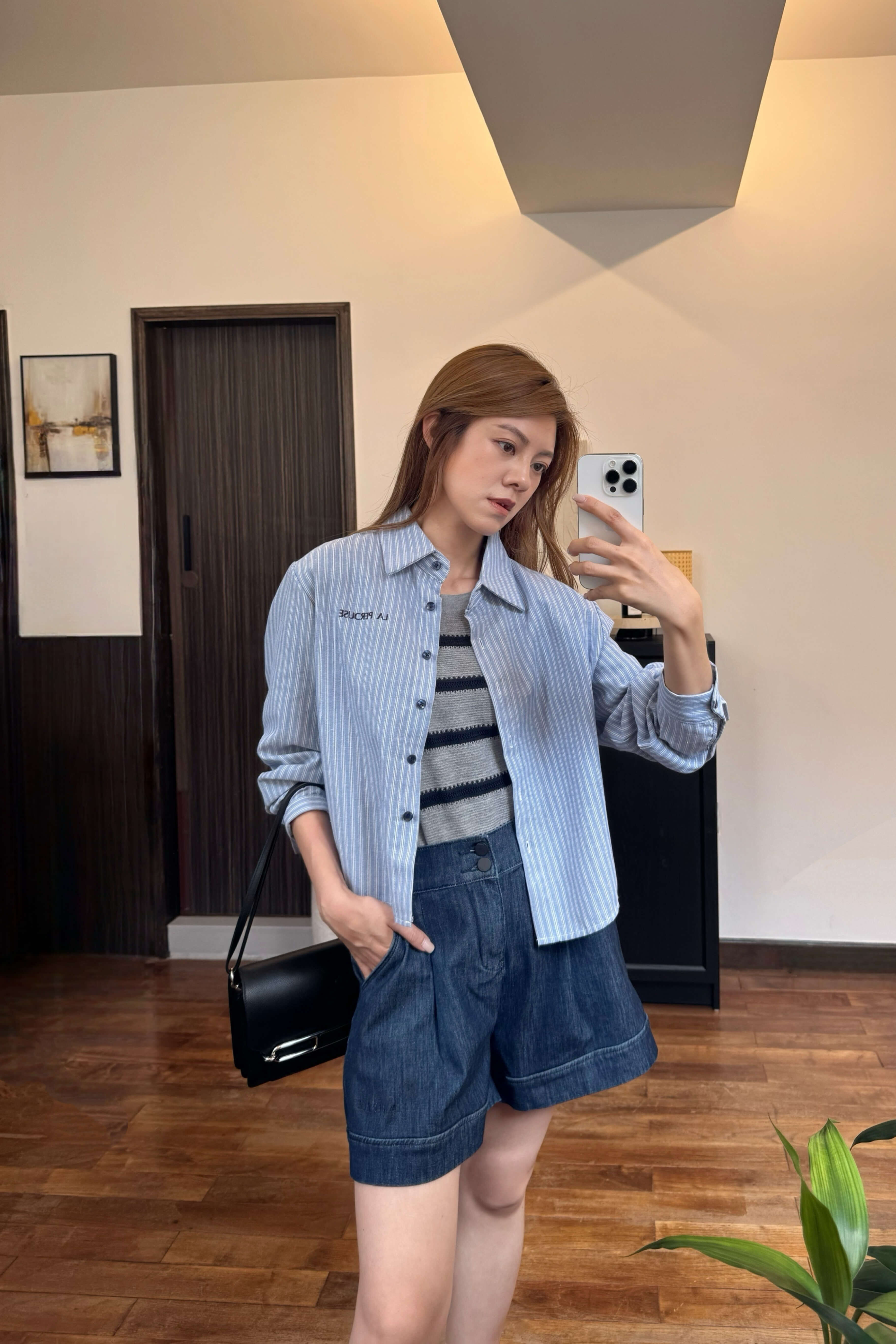 Boxy Linen Striped Shirt_SH259L06