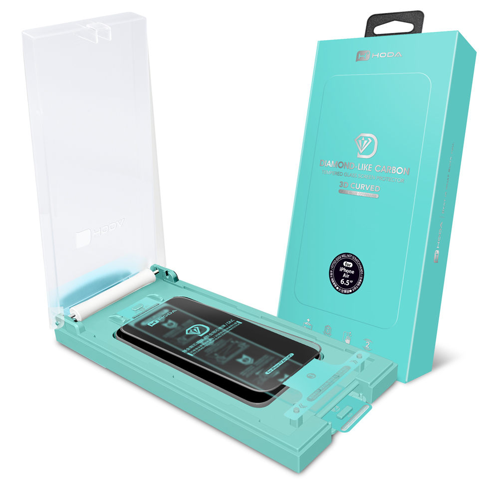 iPhone 17 / Air / 17 Pro】3D DLC Protector w/Helper