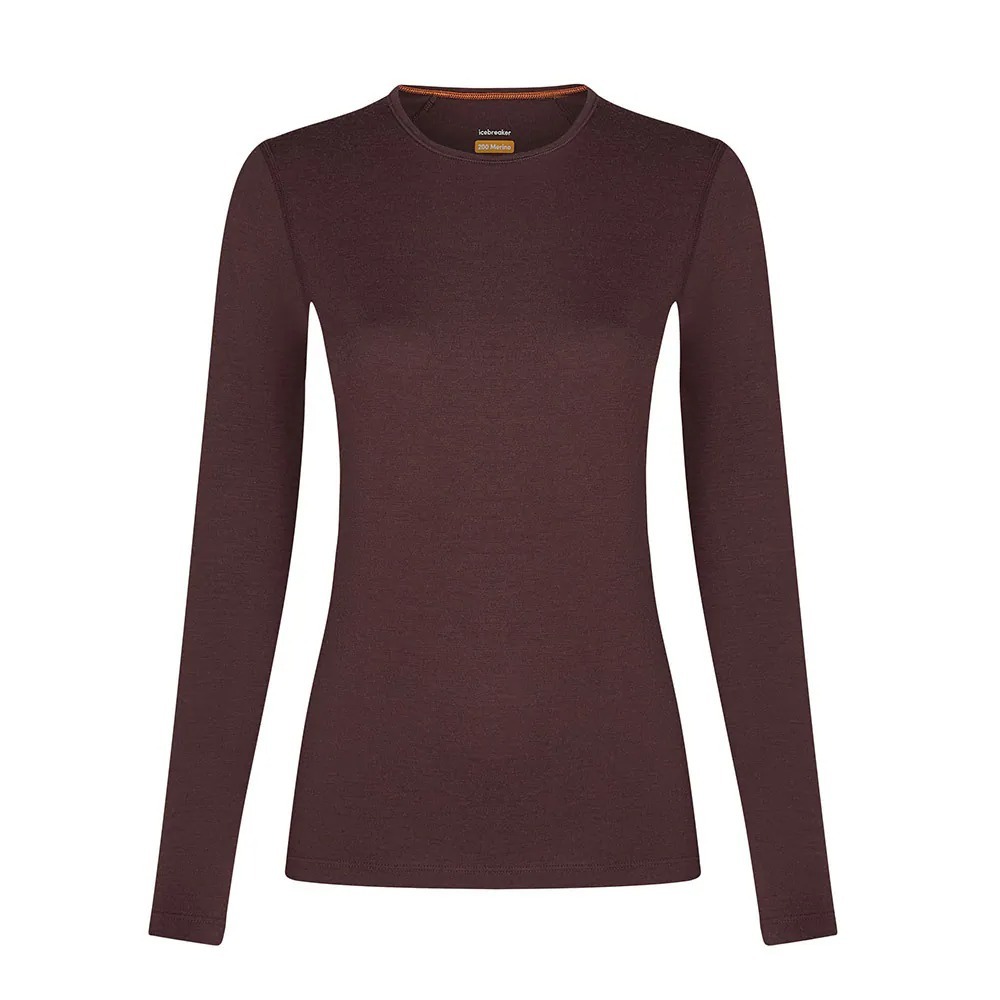 icebreaker Oasis 圓領長袖上衣-BF200-女款 25FW