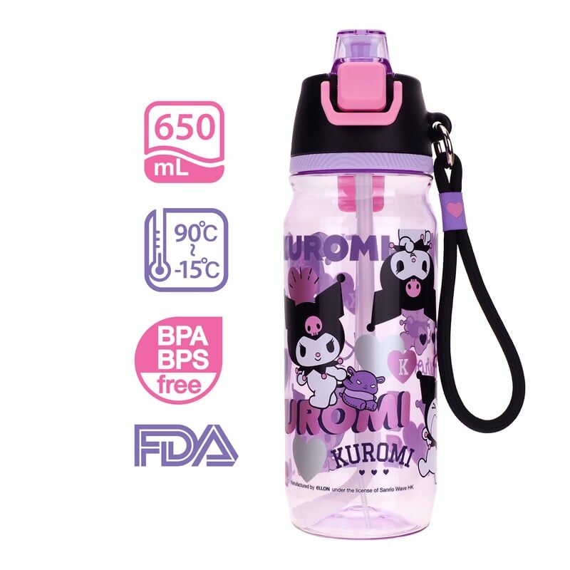 Sanrio 噴霧直飲2用水樽 650ml