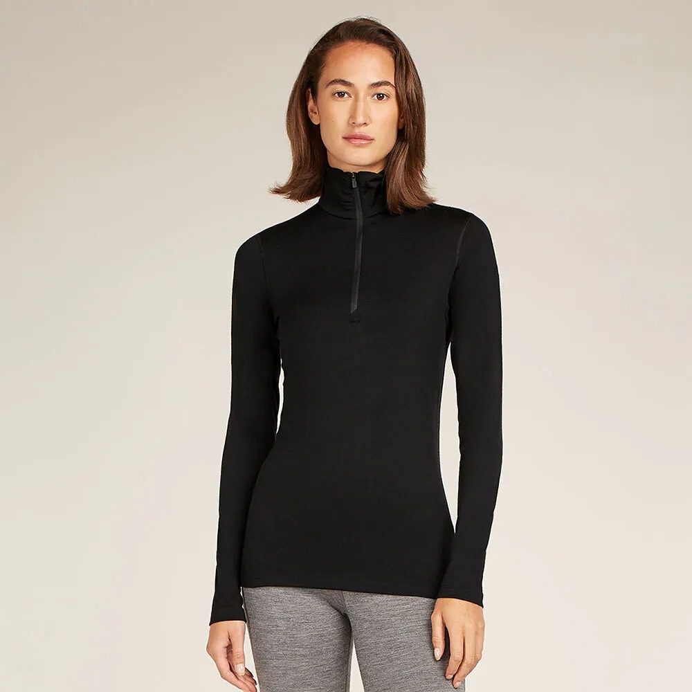 icebreaker Oasis 半開襟長袖上衣-BF200-女款 25FW