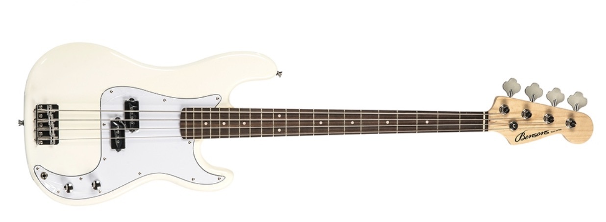 Bensons Bensons 電貝士 P-BASS WT 白色 入門貝斯 四色可選 第 5 張圖片｜三峽吉他 / Bass