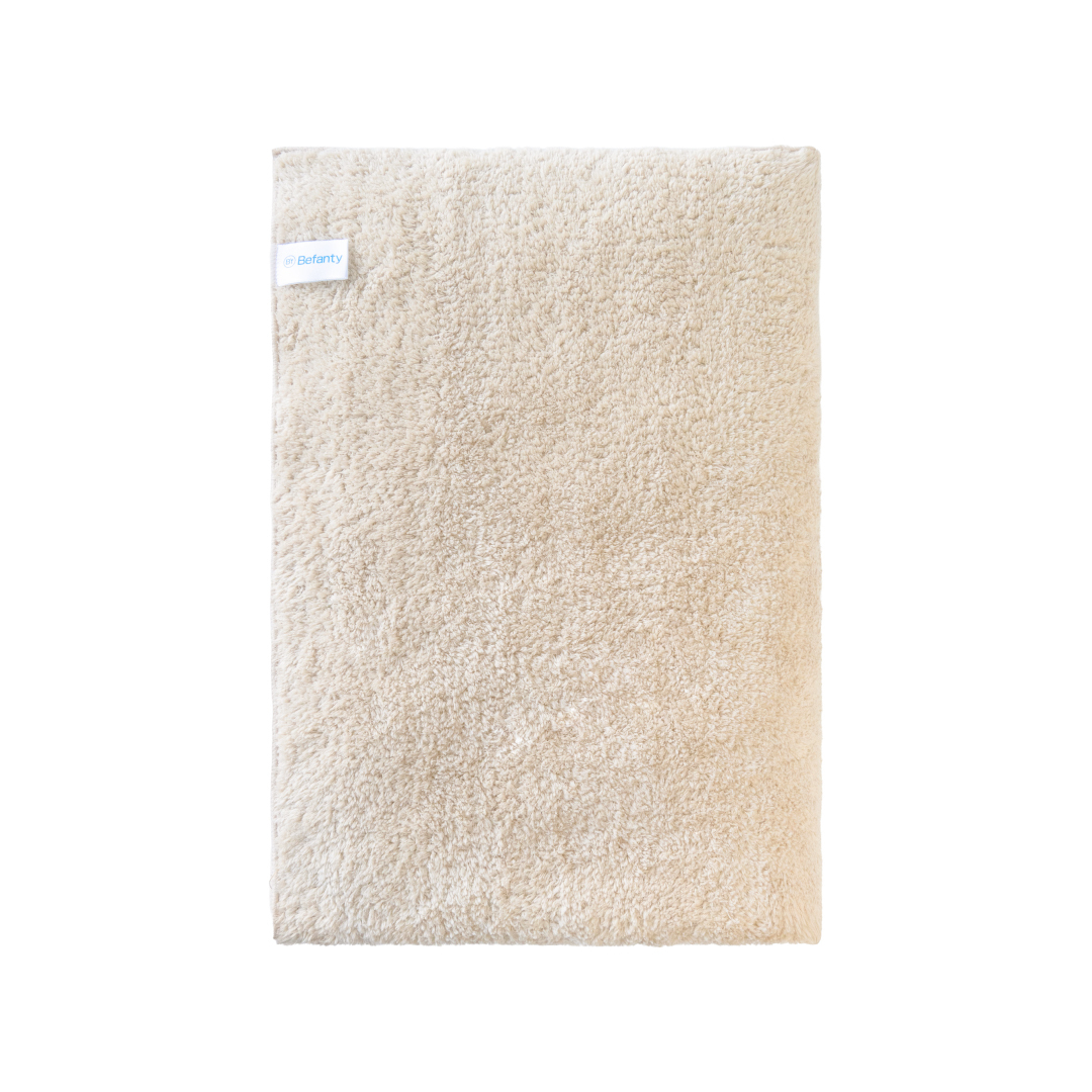 B'f 輕羽瞬吸浴毯 - 奶油米