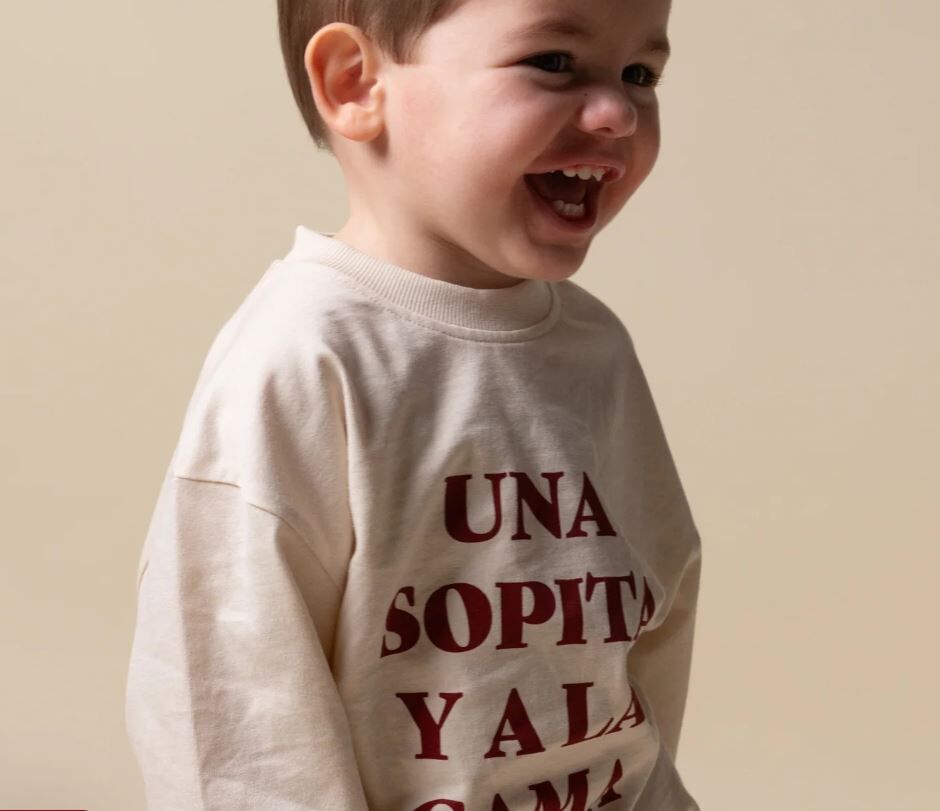 BIRINIT PETIT 長袖復古 T 恤 Sopita t-shirt