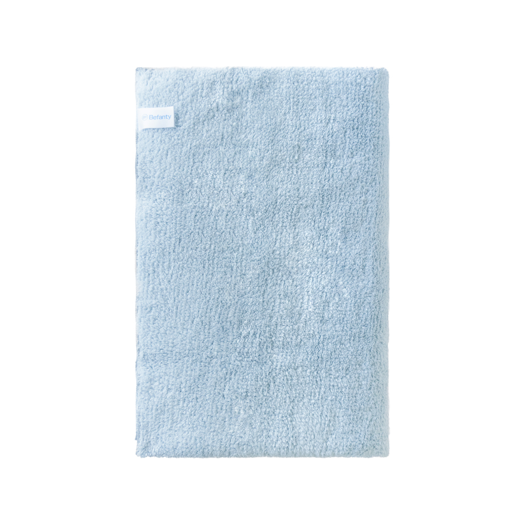 B'f 輕羽瞬吸浴毯 - 海鹽藍