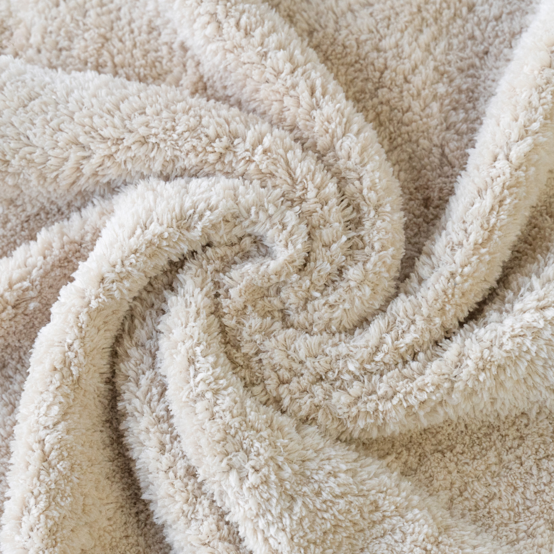 B'f 輕羽瞬吸小毛巾 - 奶油米