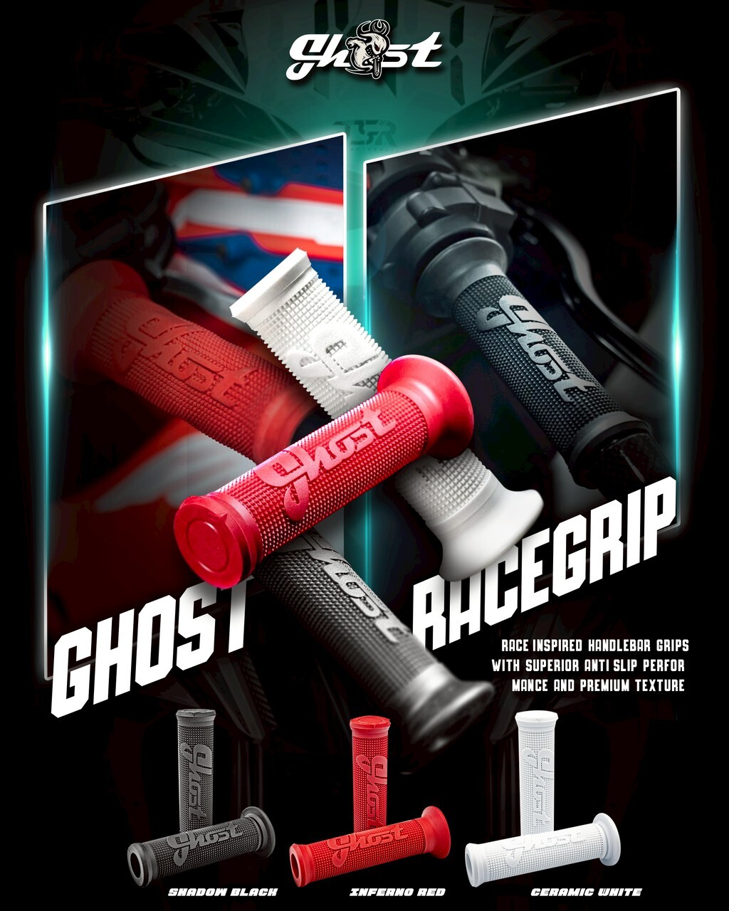【Ghost Factory】RaceGrip 賽格力握把套