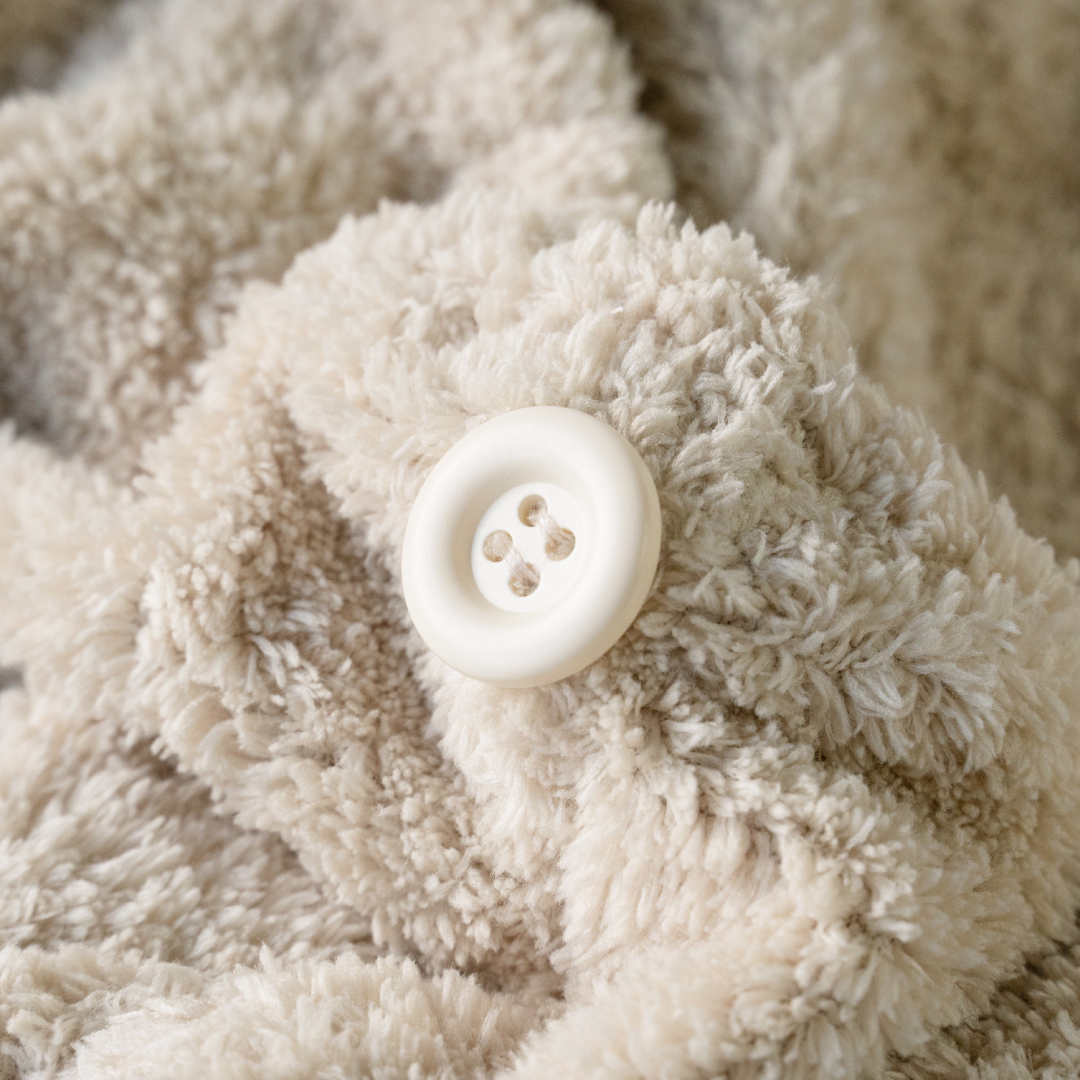 B'f 輕羽瞬吸乾髮帽 - 奶油米