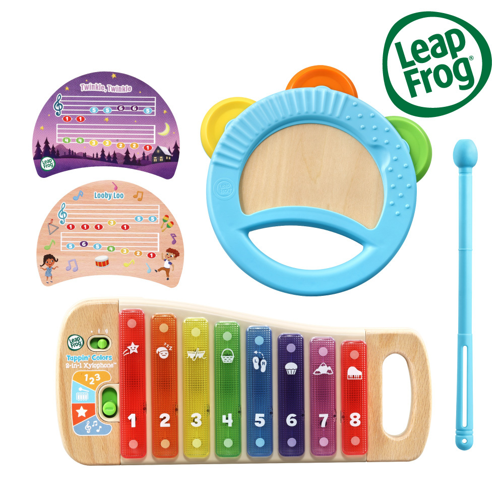 【LeapFrog】彩虹木琴鈴鼓組