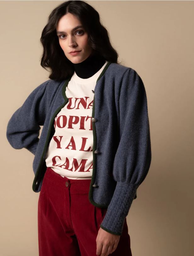 BIRINIT PETIT 短袖復古 T 恤(大人版) Woman Sopita t-shirt