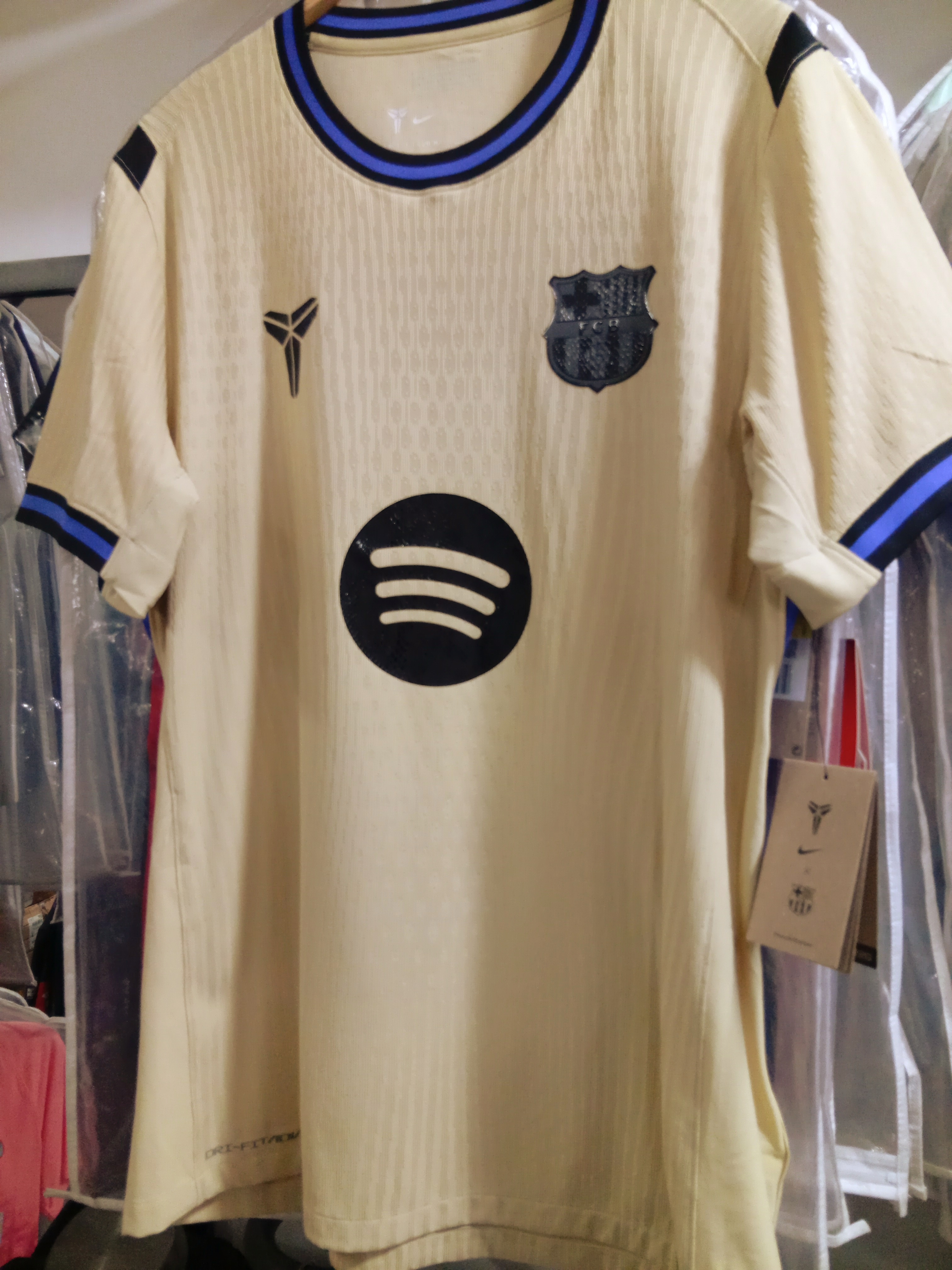 25-26巴塞隆拿x Kobe Bryant作客耶馬球員版球衣