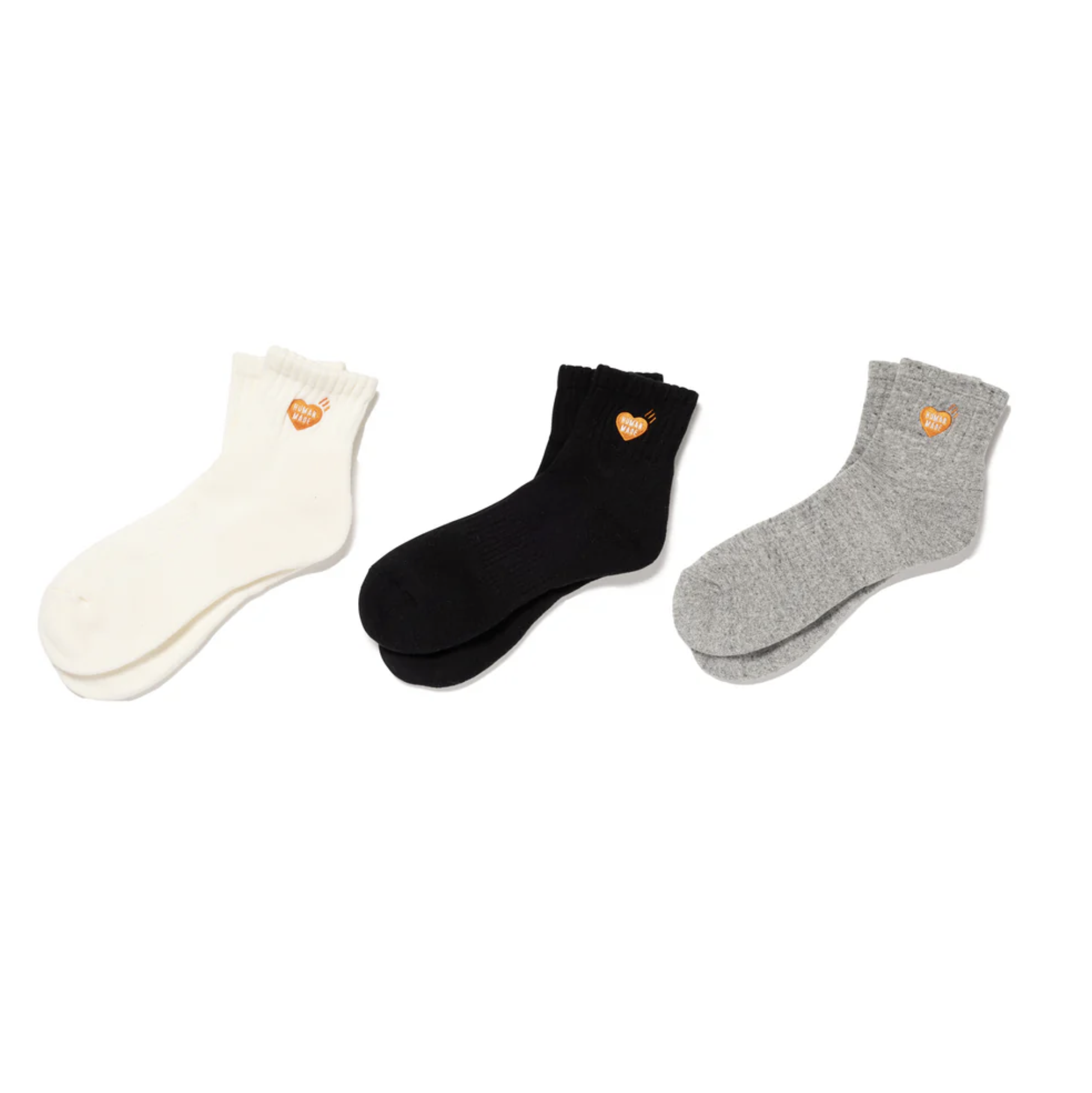 【HUMAN MADE】短款 PILE SOCKS