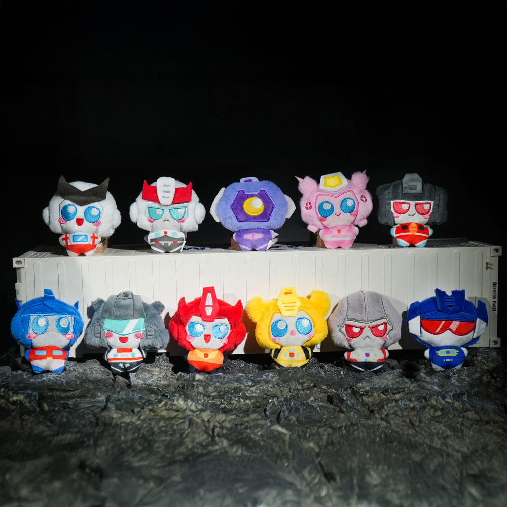 變形金剛-Q版絨毛玩偶 隨機一入