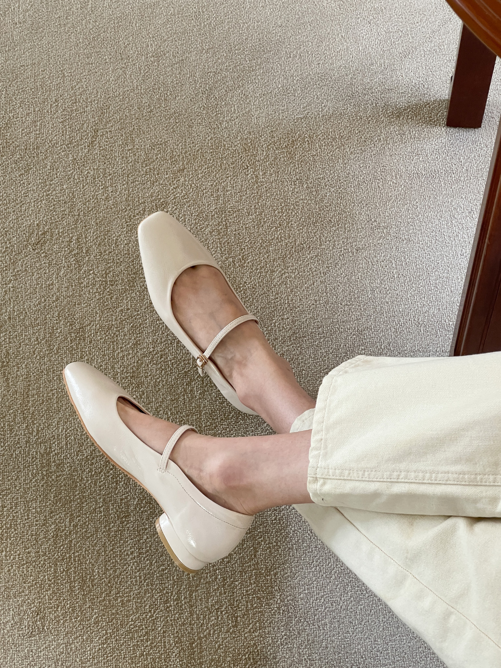 25G505本期推薦!此生穿過最好走韓製手工瑪莉珍皮鞋