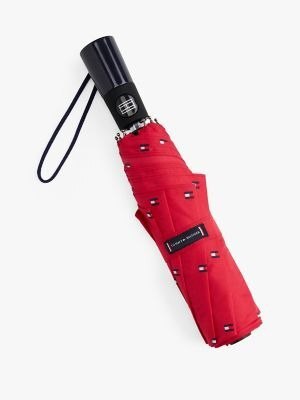 [S] TOMMY HILFIGER 78B5124 FLAG UMBRELLA,APPLE RED, 46863848199 (STH230)