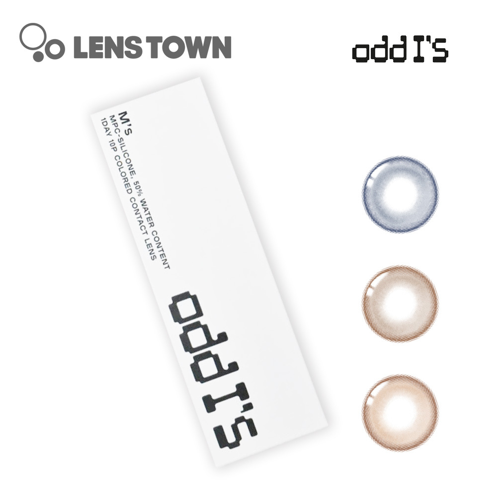 Lenstown Odd I's 1 Day 美瞳 彩色 日拋 隱形眼鏡 10片
