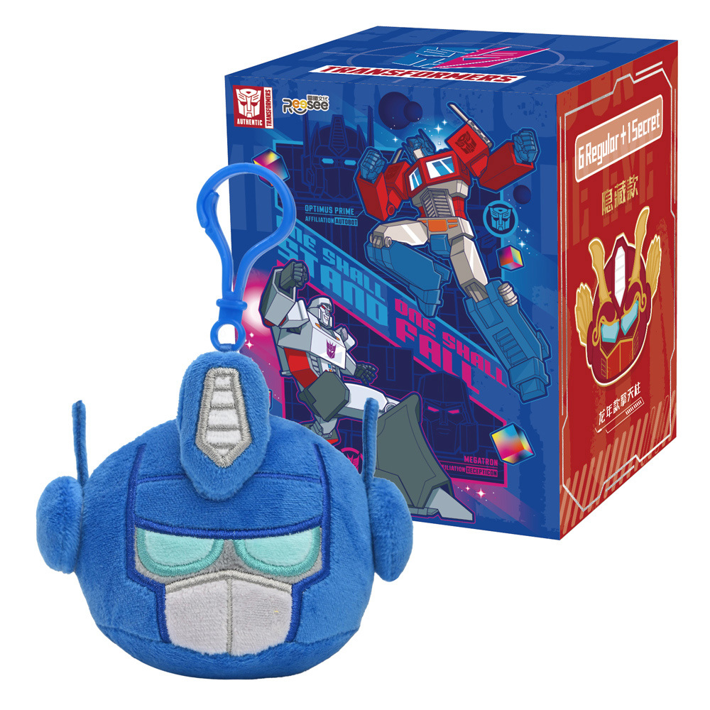 變形金剛-大頭絨毛玩偶 隨機一入