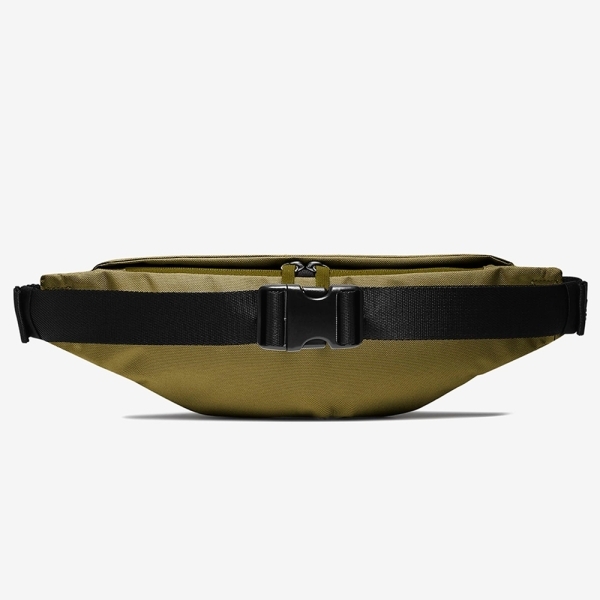 Nike Heritage 腰包 霹靂包 側背包 LOGO 軍綠