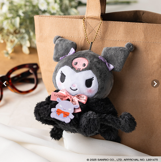 [代購][預訂] SANRIO godiva KUROMI 公仔 SET