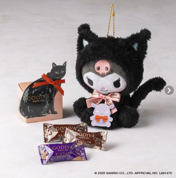 [代購][預訂] SANRIO godiva KUROMI 公仔 SET