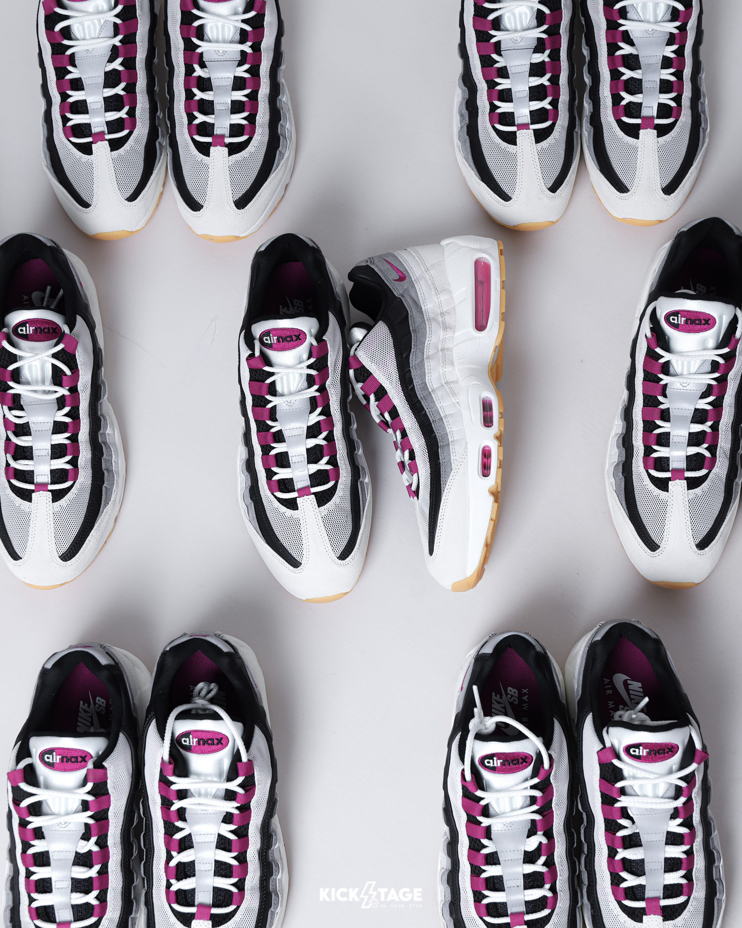 男鞋 NIKE SB x AIR MAX 95 Summit White and Cactus Flower 仙人掌花 全氣墊 慢跑鞋【HF7545-100】