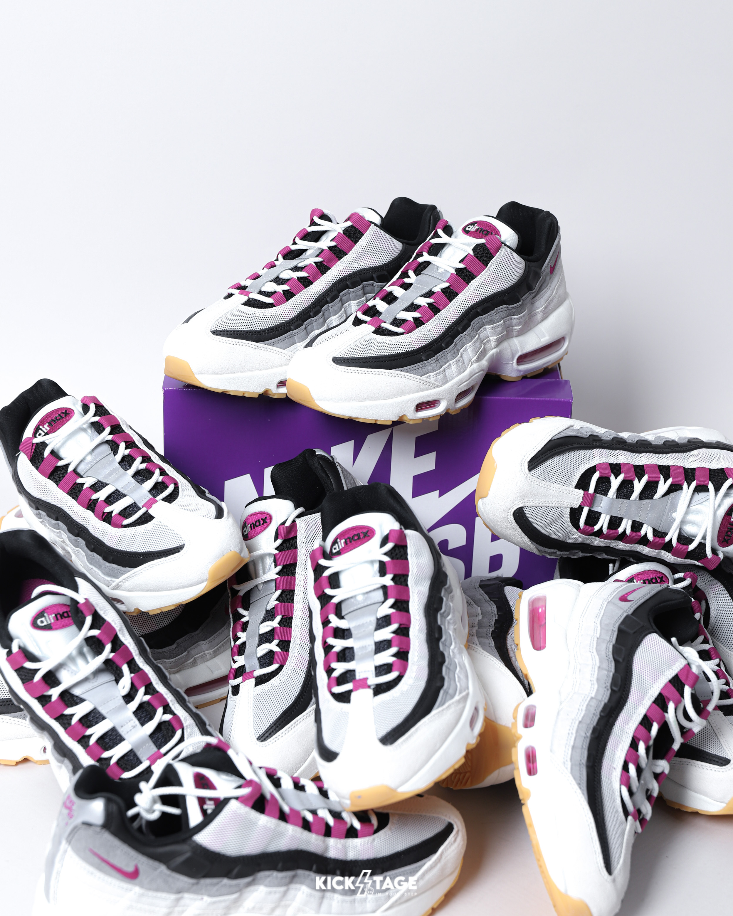 男鞋 NIKE SB x AIR MAX 95 Summit White and Cactus Flower 仙人掌花 全氣墊 慢跑鞋【HF7545-100】