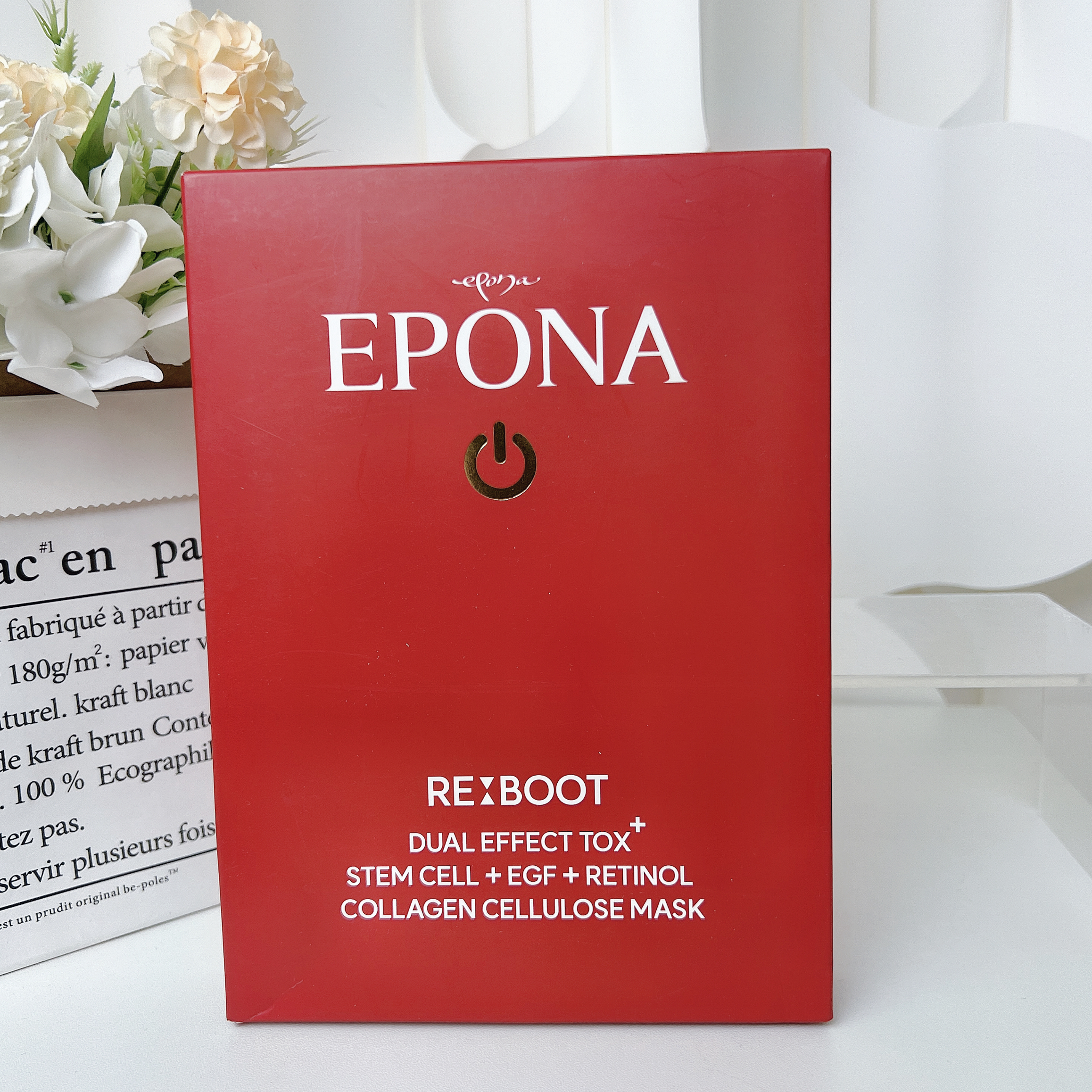 雙重功效幹細胞精華面膜 5pcs EPONA RE:BOOT DUAL EFFECT TOX SERUM  BIO CELLULOSE MASK 5 SHEETS - 韓國Epona #EP11