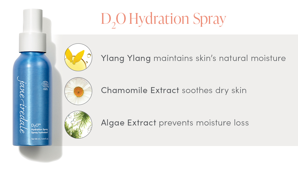 Jane Iredale 保濕滋潤噴霧 D2O™ Hydration Spray