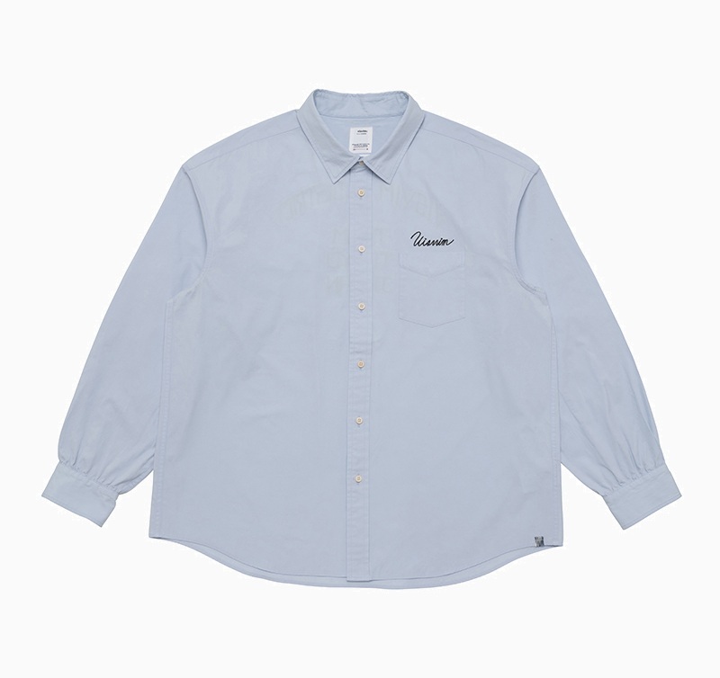 9/11 RE-STOCK: VISVIM STEINER SHIRT L/S - LT.BLUE PRE ORDER ITEM (預訂中)