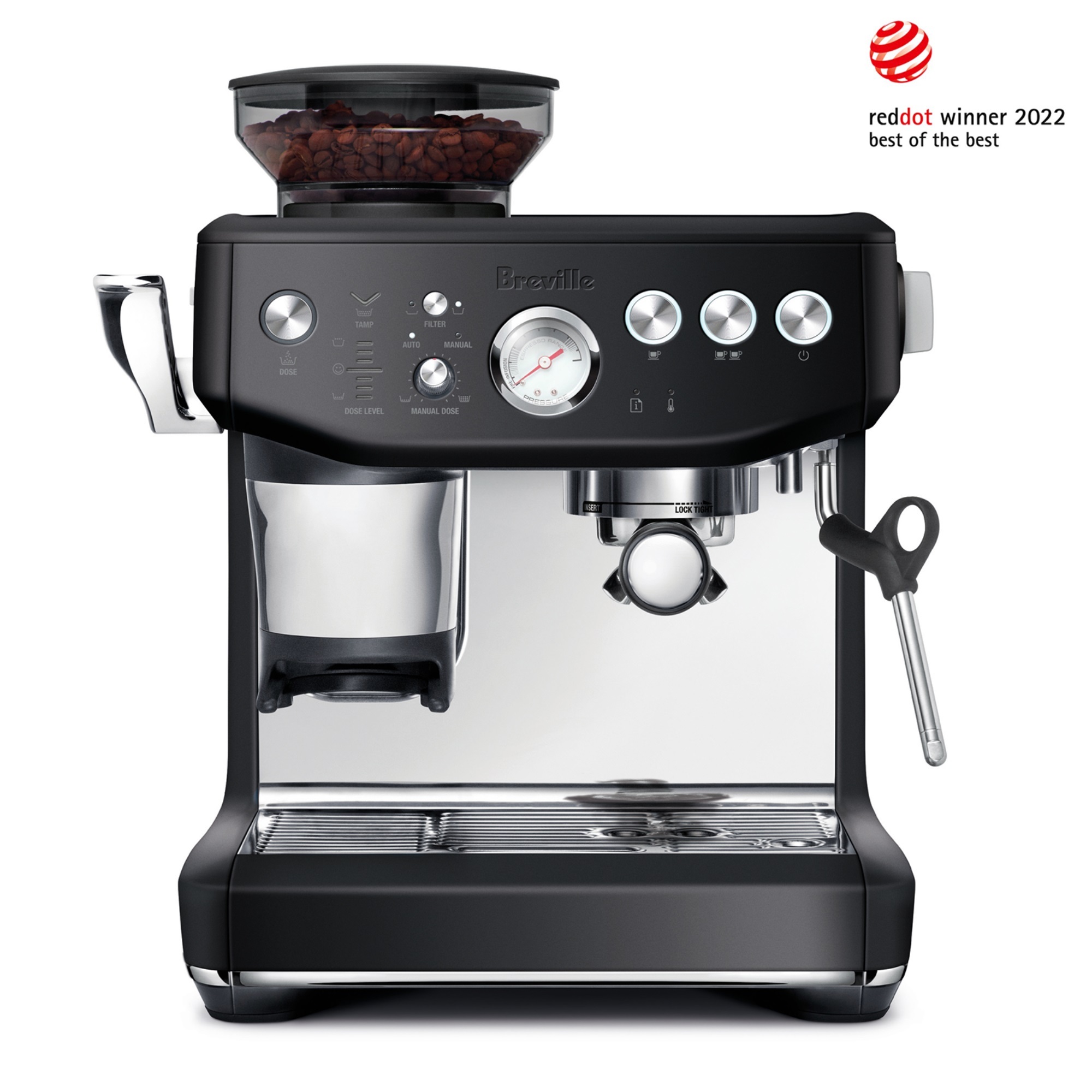 Breville 意式咖啡機 (黑鋼限量版) BES876BST