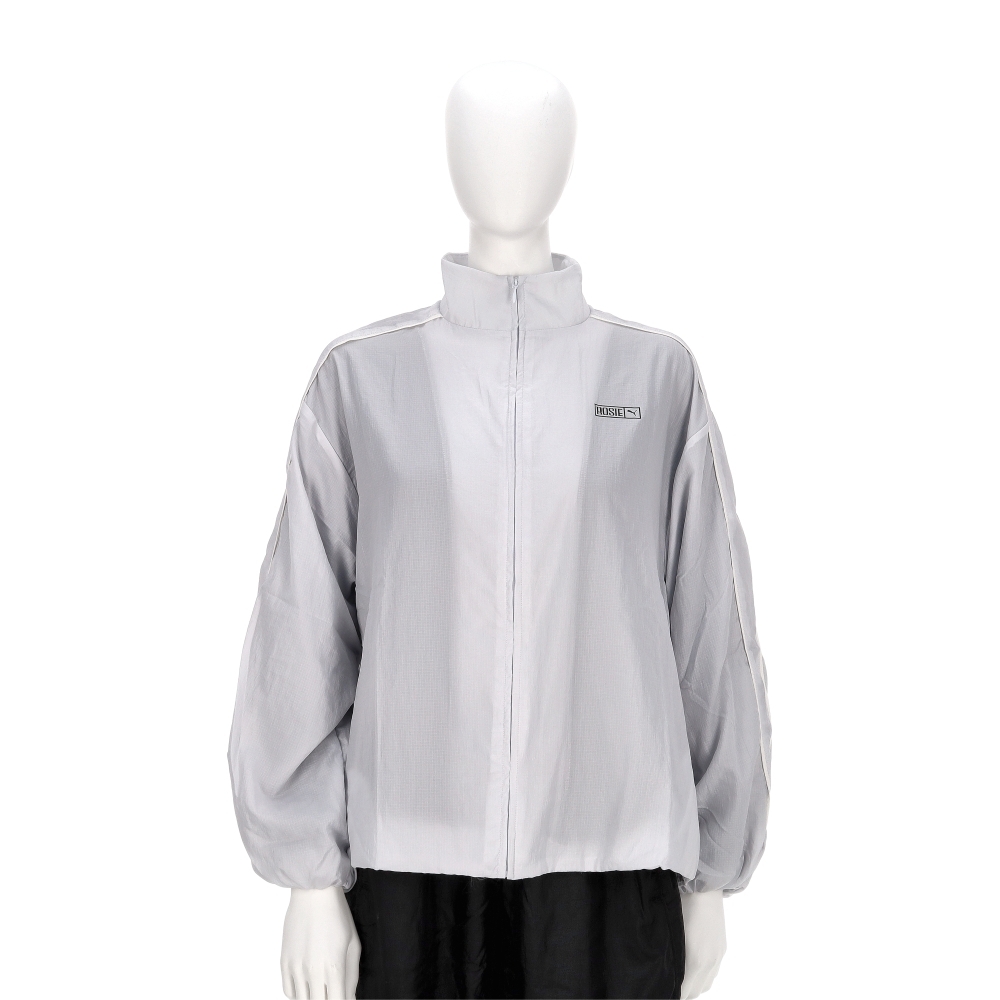 Puma 流行系列 Rose聯名 女款 白色 歐規 立領 拉鍊 風衣 外套 63379332