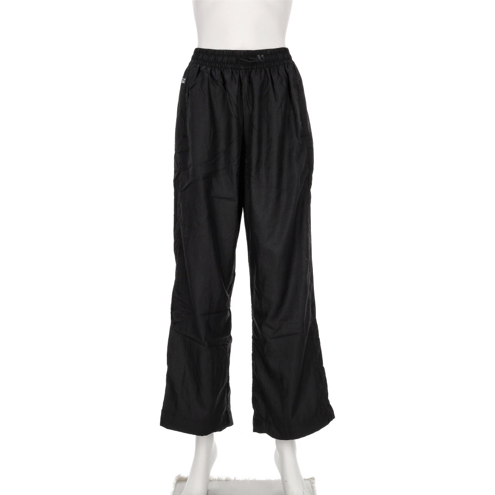 Puma 流行系列 Rose聯名 女款 黑色 歐規 抽繩 運動 休閒 風褲 長褲 63379601