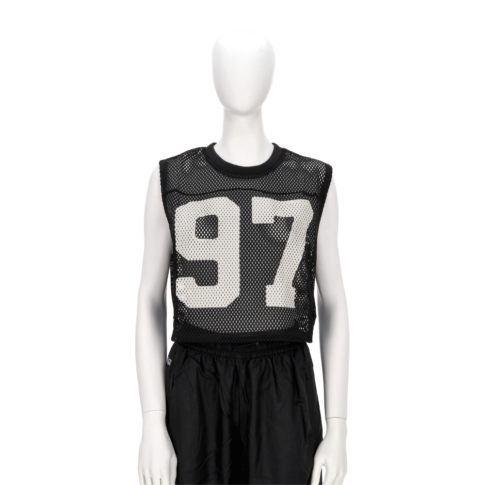 Puma 流行系列 Rose聯名 女款 黑色 歐規 短版 穿搭 網布 休閒 背心 63380401