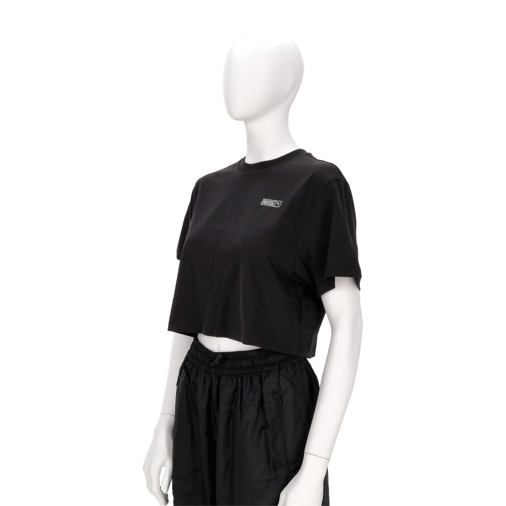 Puma 流行系列 Rose聯名 女款 黑色 歐規 短版 休閒 T恤 短袖 63380601