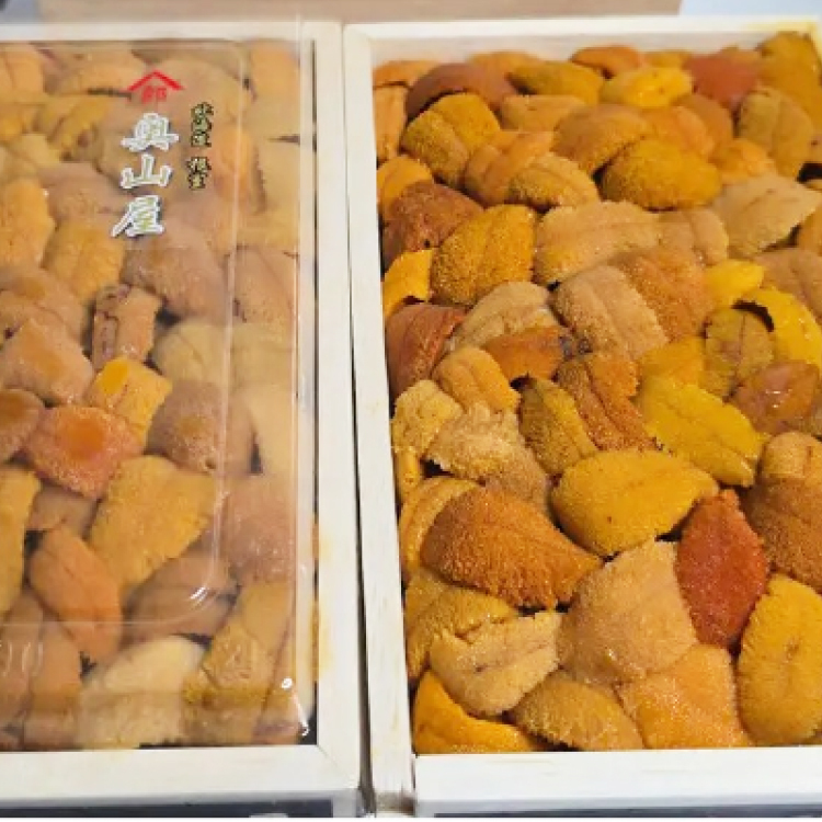 奧山屋 赤海膽（木盒）