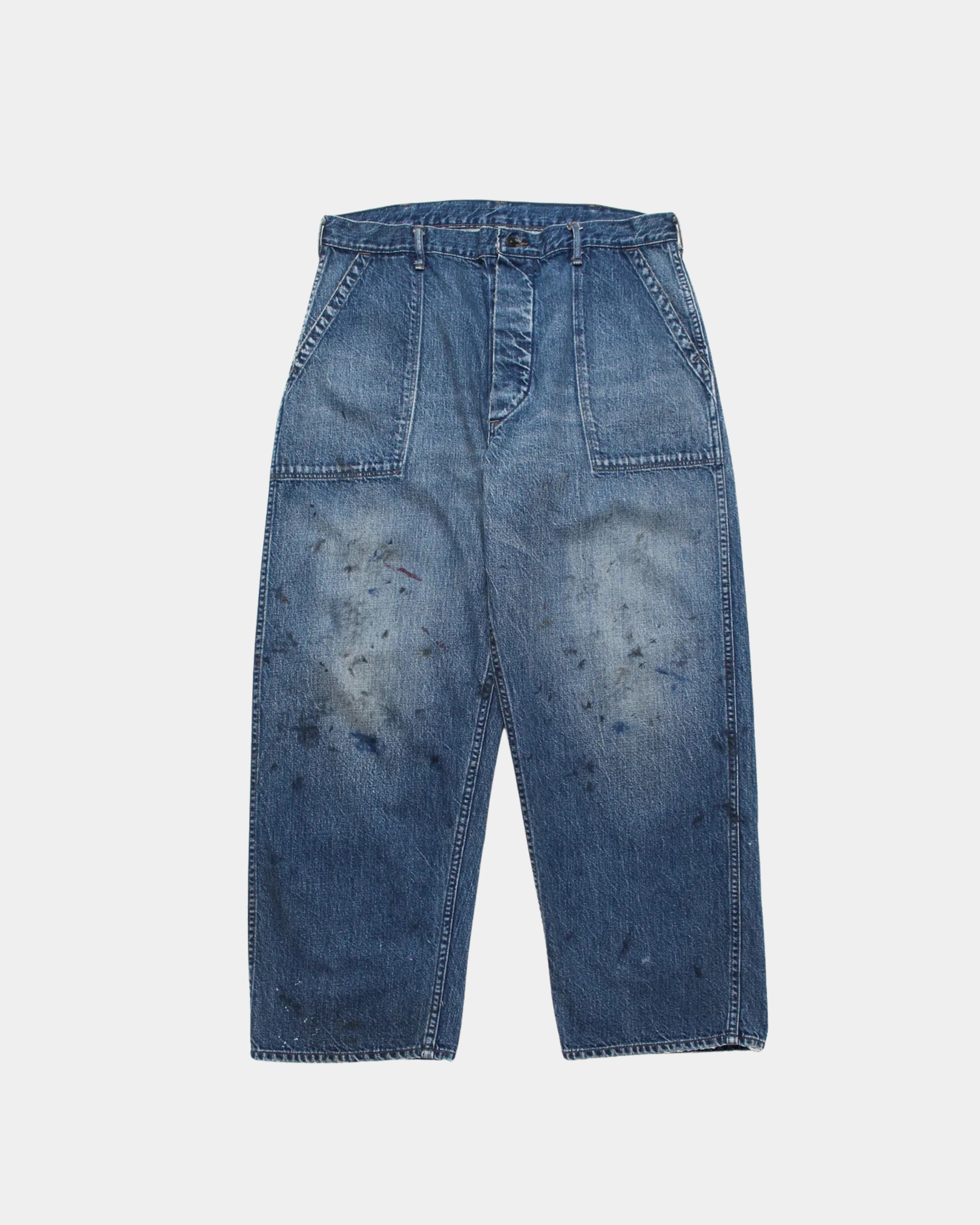 BOW WOW - M-44 DENIM TROUSERS / AGED INDIGO